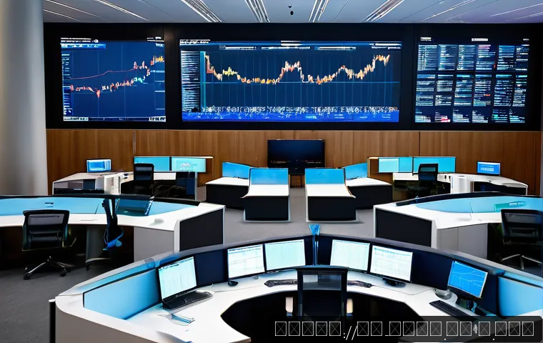 외환관리사와 글로벌 경쟁력 향상 - A modern corporate treasury office in a large German financial district building, with a diverse tea...