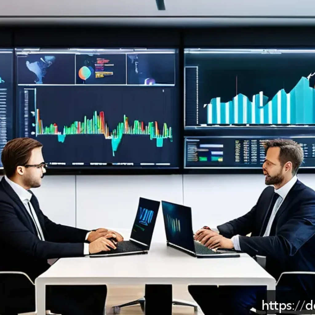외환관리사와 국제 금융 기관 취업 전략 - A professional German office setting featuring a diverse team of international finance experts colla...