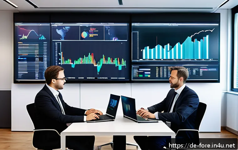 외환관리사와 국제 금융 기관 취업 전략 - A professional German office setting featuring a diverse team of international finance experts colla...