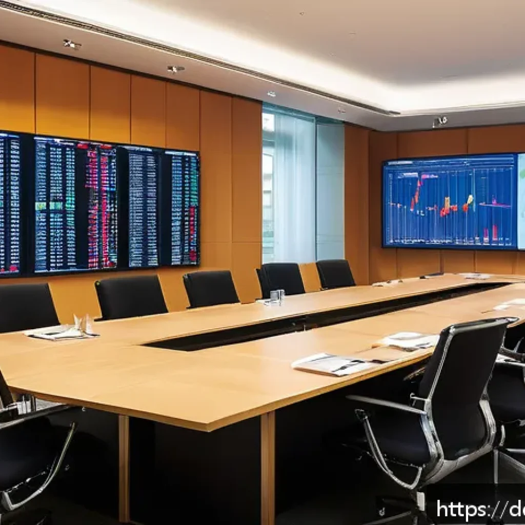 외환관리사와 직장 내 커뮤니케이션 스킬 - A professional international finance office setting showing a diverse team of German and Asian profe...